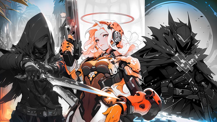 2D Character Animator Photoshop After Effects Midjourney By James Cunliffe