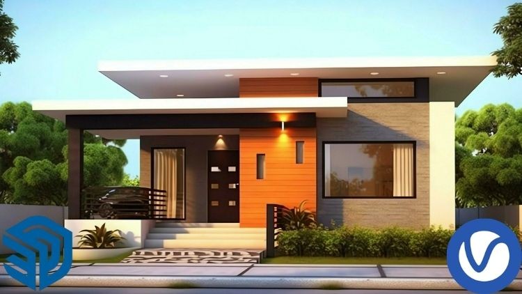 3Bedrom Bungalow SketchUp from basic to advance Free version By Success Richdon Ogwudu