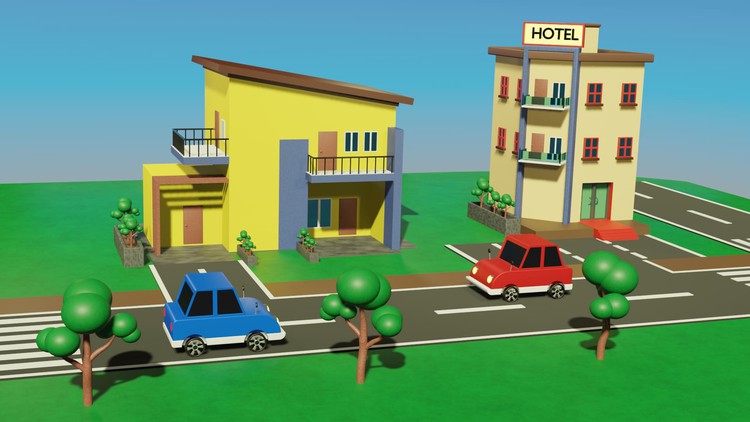 Blender 3D animation tutorial for beginner By Reza Danish