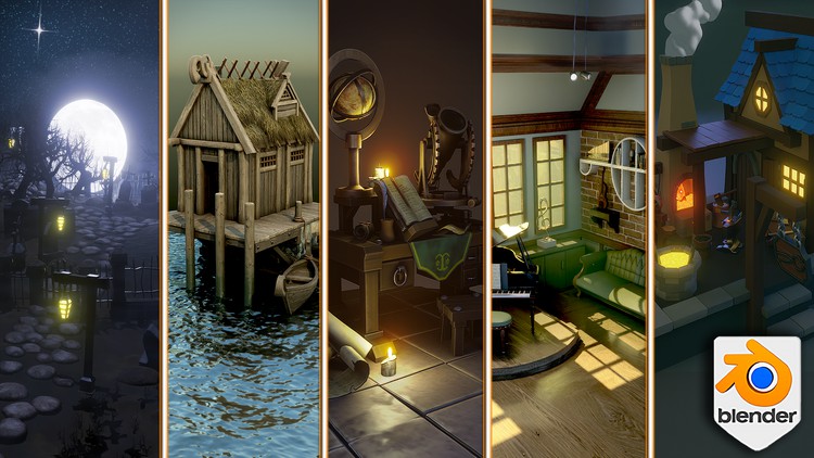 Blender Lighting Compositing for Beginners By 3D Tudor