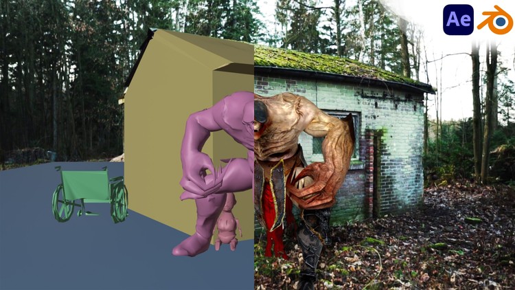 Blender VFX for Beginners Add Animated Characters to Videos By My 3D Class