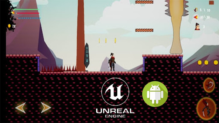 Create 2D Platformer Android Mobile Game in Unreal Engine 5 By Dr Muhammad Adeel