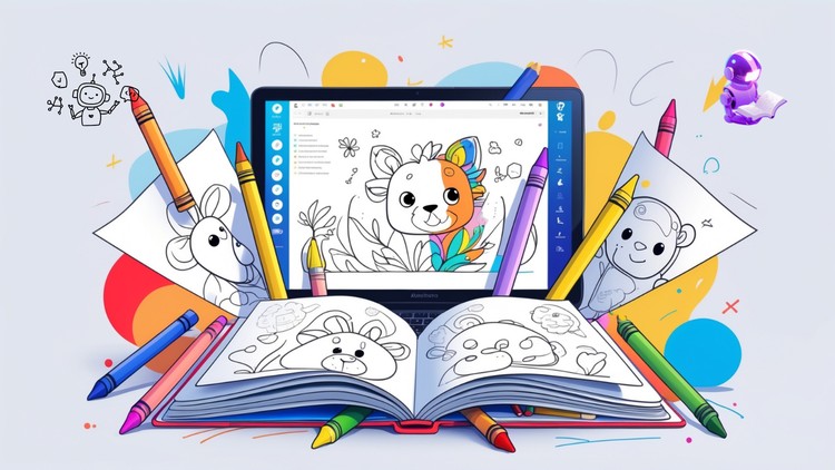 Create and Sell Coloring Books on KDP with ChatGPT AI Tool By Mohammed El Fathi