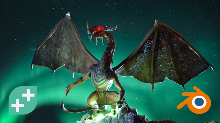 Introduction To 3D Sculpting In Blender Model A Dragon By Ben Tristem