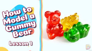 Udemy Blender 3D for Beginners Create Adorable Gummy Bears