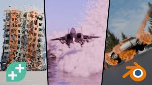Udemy Blender 4 Visual Effects Explosions Destruction Physics