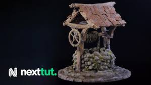 Udemy Prop Creation for Games Medieval Well